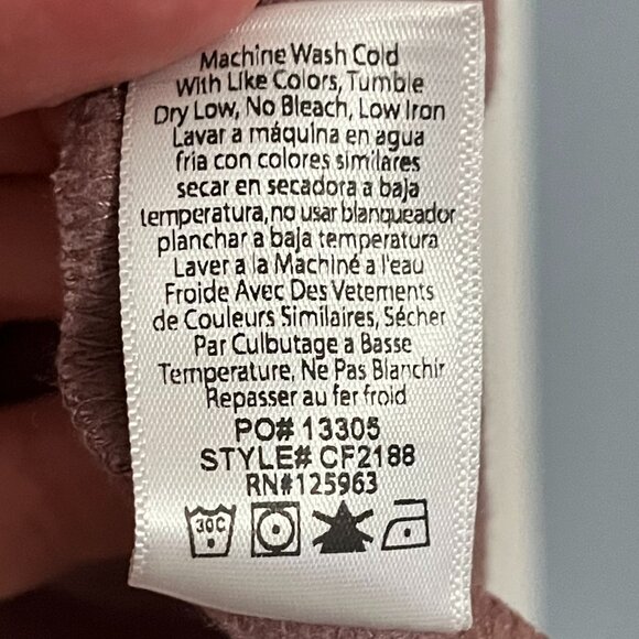 Beyond Yoga open cardigan in mauve NWT size medium wide sleeve cozy comfort - Picture 12 of 12